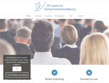 Tablet Screenshot of ifp-seminare.de